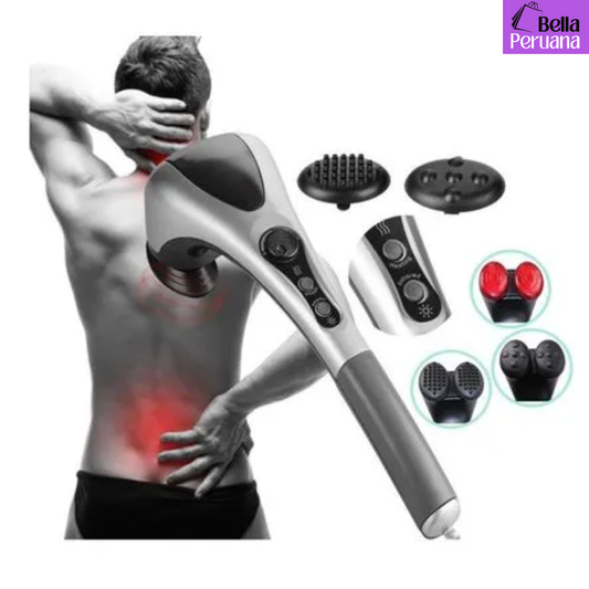 MASAJEADOR ELECTRICO DE INFRARROJOS- DOBLE CABEZAL