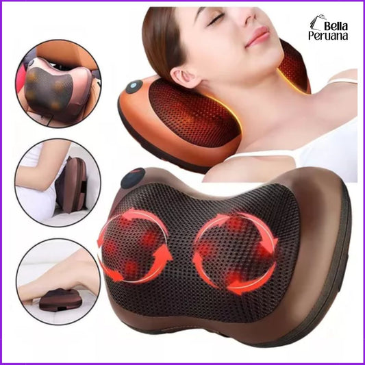 MASAJEADOR DE CUELLO Y ESPALDA CON INFRARROJO (multifuncional)